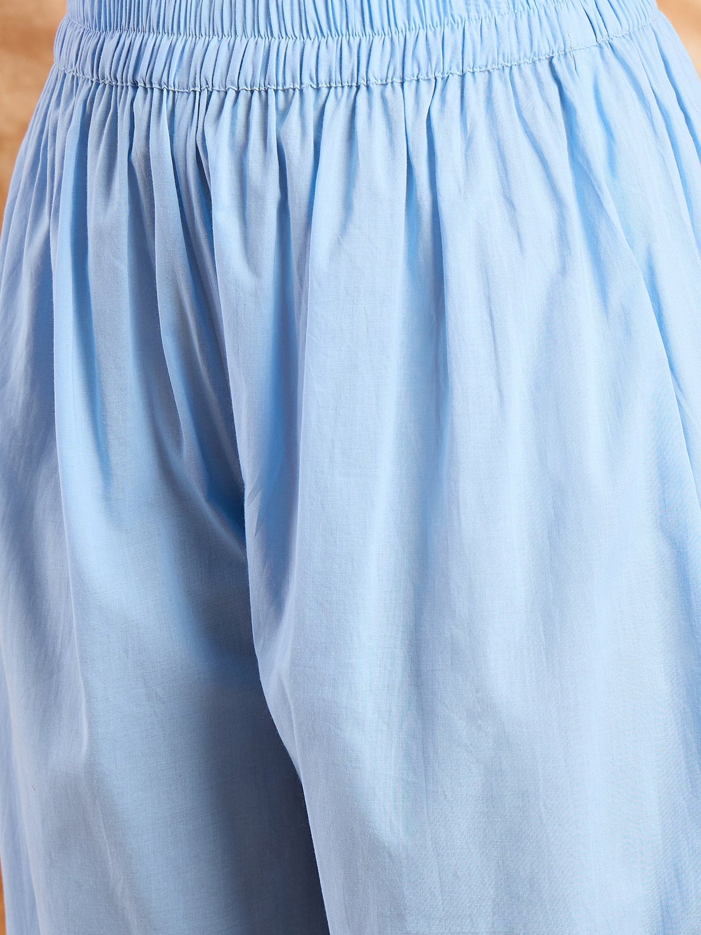 Light Blue Pastel Kurta Set (To be dispatched in 12 -15 days)